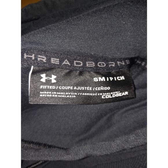 Under Armour Respect Black Hoodie with American Flag‎ on Arm Size Small - Picture 6 of 8
